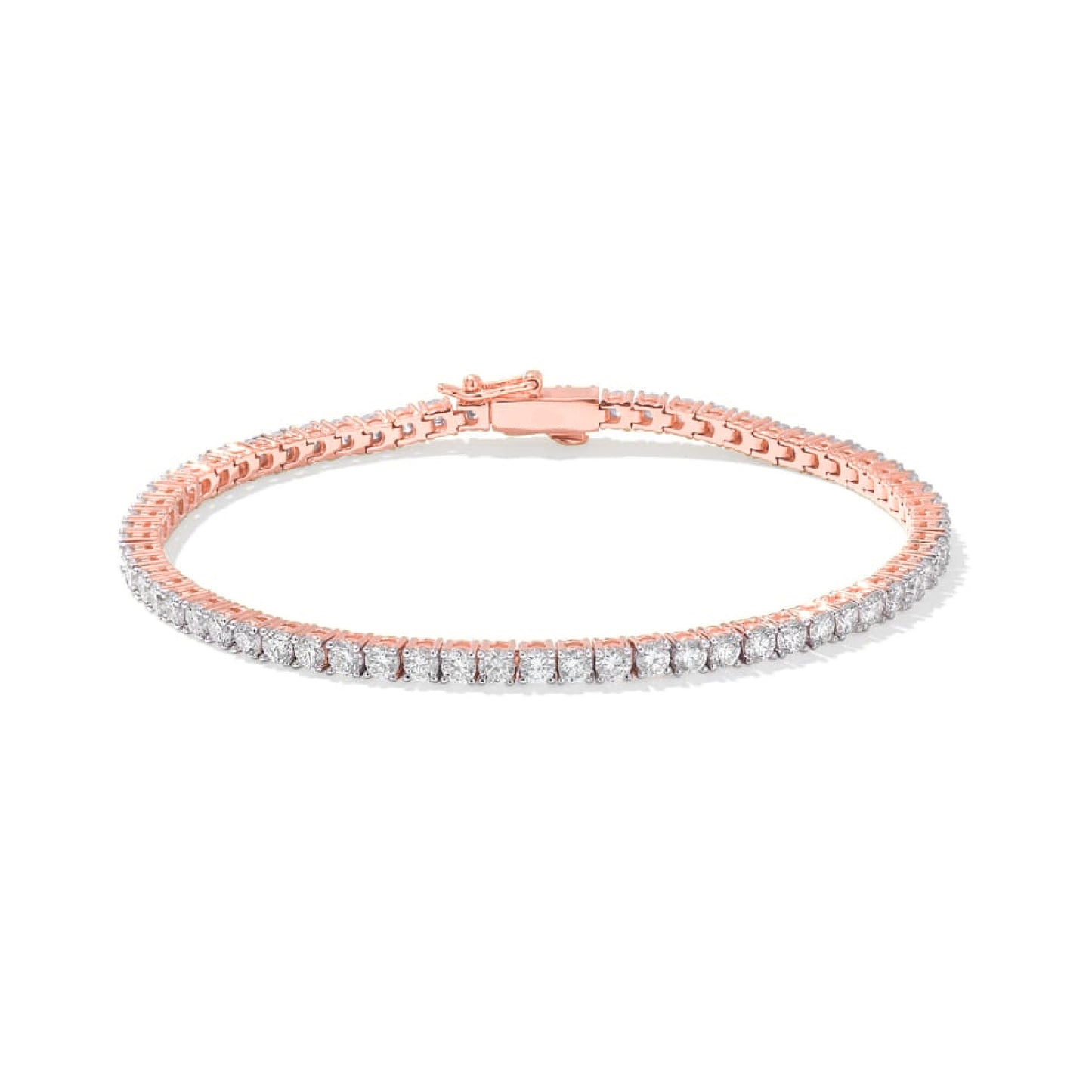 Rose Gold Tennis Bracelet