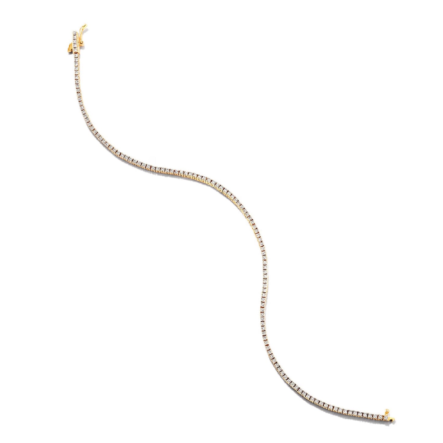 Gold Tennis Bracelet