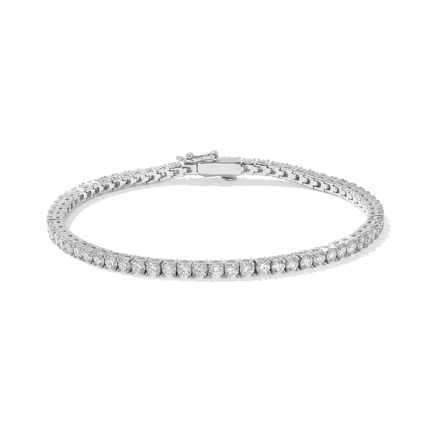 Silver Tennis Bracelet
