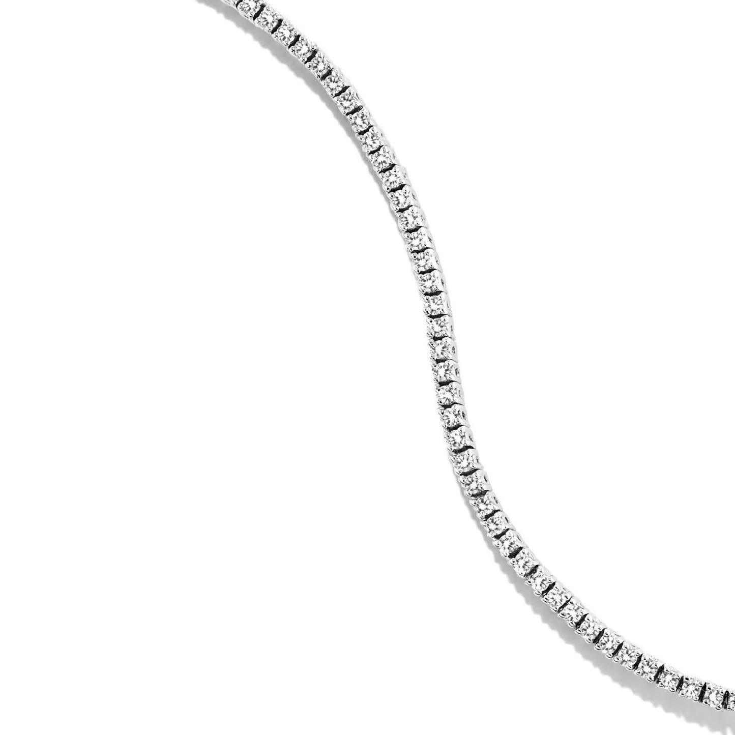 Platinum Tennis Bracelet