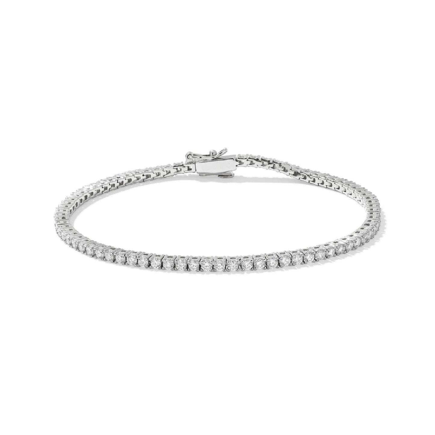Silver Tennis Bracelet