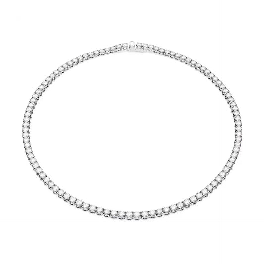 Platinum Tennis Necklace