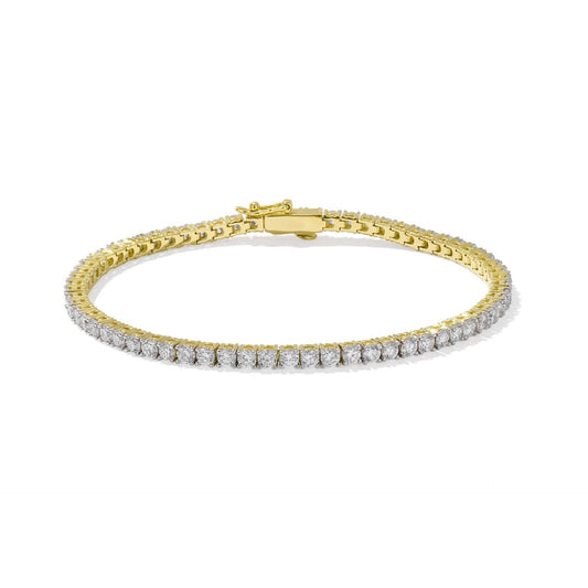 Gold Tennis Bracelet