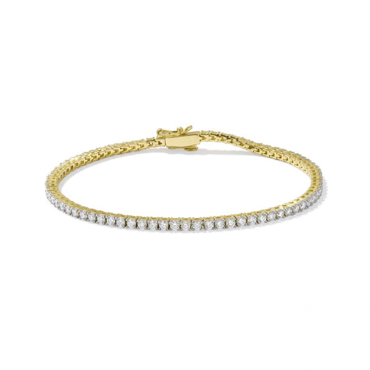 Gold Tennis Bracelet