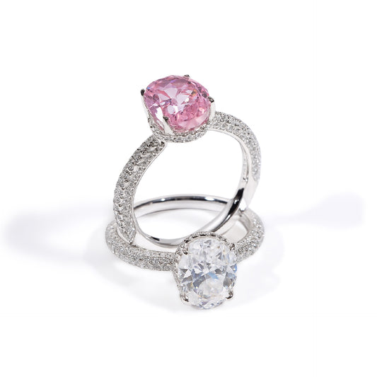 Rosé Diamond Ring