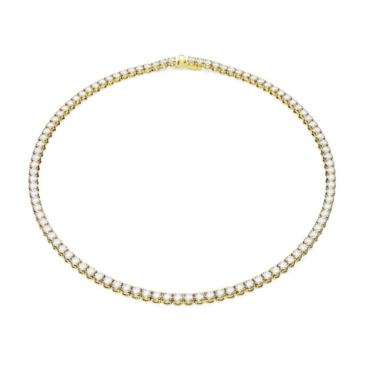 Gold Tennis Necklace