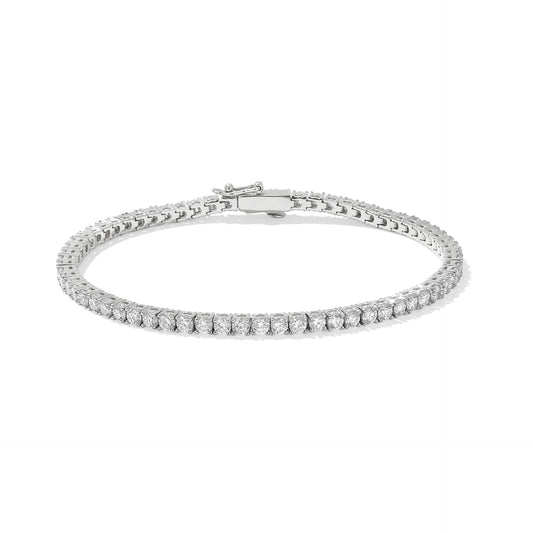 Silver Tennis Bracelet