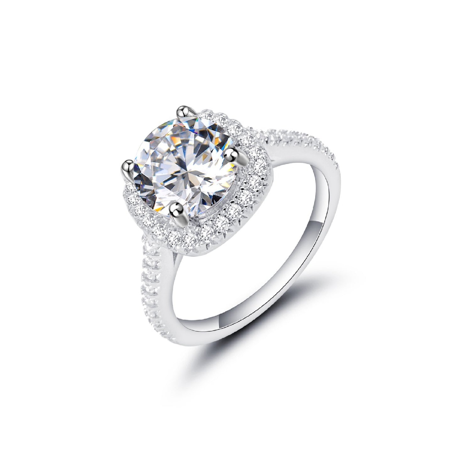 Round Cut Diamond Ring