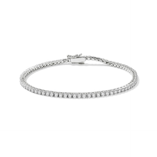 Silver Tennis Bracelet